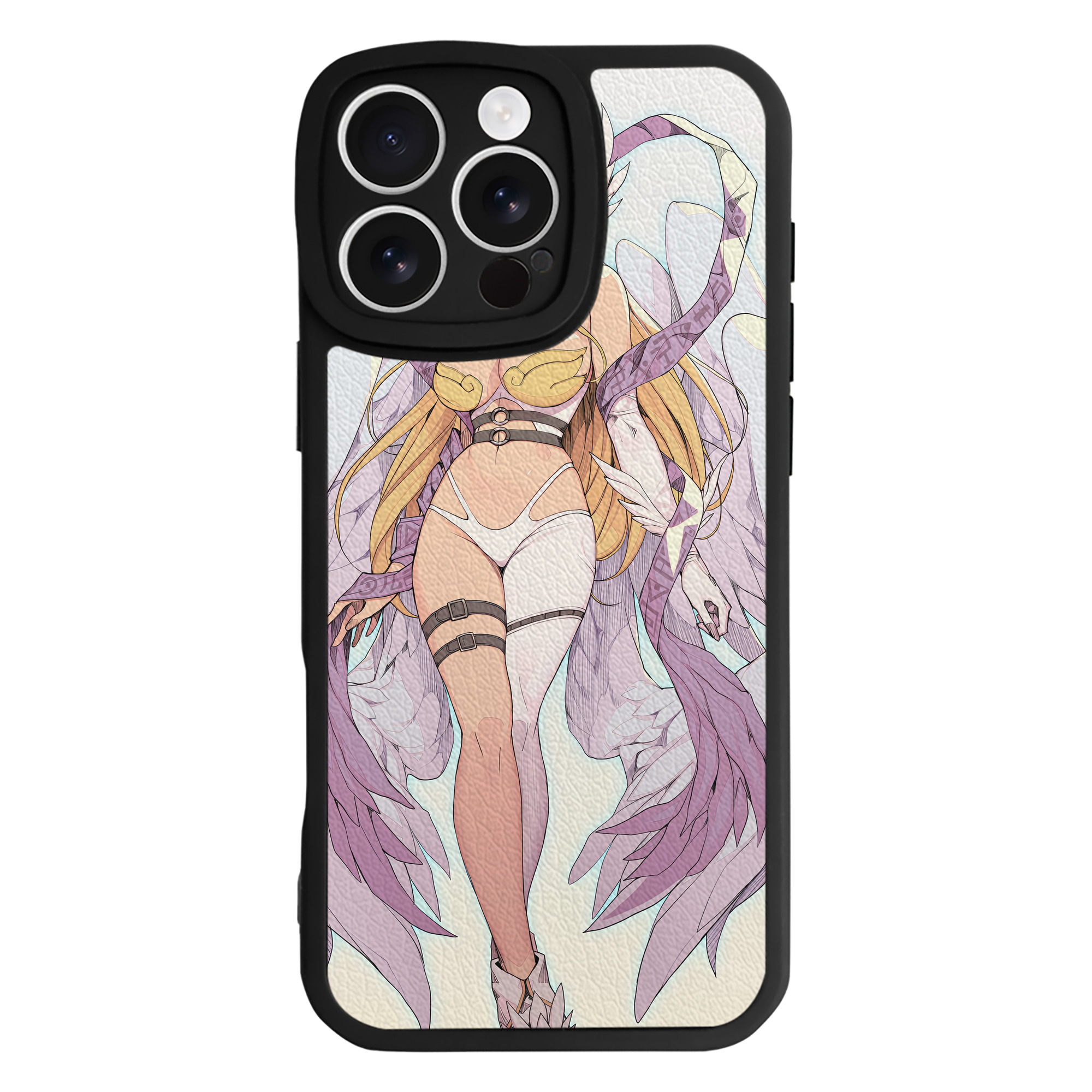 （画像用） Digimon デジタルモンスター/デジモン 【iPhone 16シリーズ対応】シリコンスマホケース（レザー調） 材質：シリコン